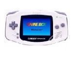 White Gameboy Advance Console System